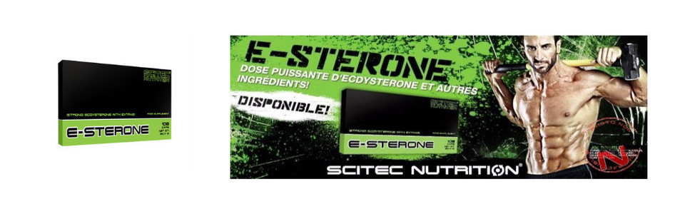 Scitec E-Sterone à base du mythique ecdystérone